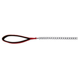 Produktbild von Trixie Kettenleine mit Nylon-Handschlaufe in Rot, 1,00 m - 1 m