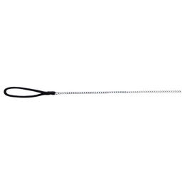 Trixie Kettenleine mit Nylon-Handschlaufe Schwarz 1,10 m - 1,1 m – Bild 1 von 7