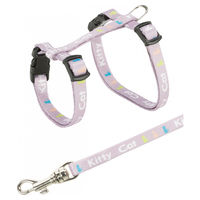 Produktbild von Trixie Kitten Geschirr mit Leine aus Nylon im Kitty Cat Motiv