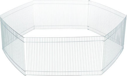 Trixie Kleintier Freilaufgehege aus Metall für Hamster und Mäuse Ø 90 x H 25 cm – Bild 1 von 4