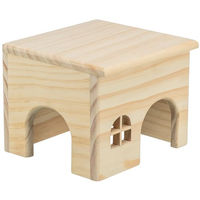Produktbild von Trixie Kleintier-Haus aus Holz für Mäuse und Hamster Natur