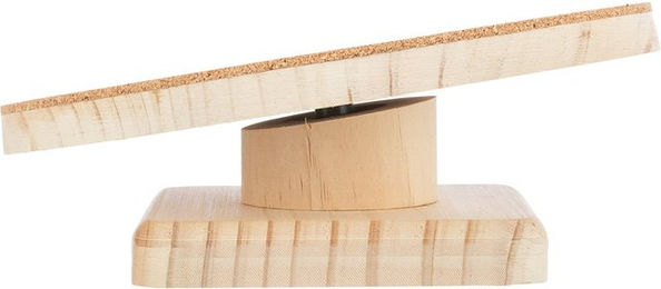 Trixie Kleintier Laufrad aus Holz und Kork für Hamster Durchmesser 22 cm – Bild 1 von 2