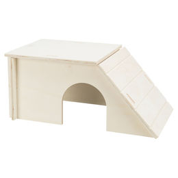 Trixie Kleintierhaus Bent aus Holz für Kaninchen mit Stecksystem 51 x 24 x 33 cm – Bild 1 von 9