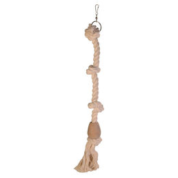 Produktbild von Trixie Kletterseil aus Baumwolle für Papageien und Großsittiche in Beige Natur - 0,37 kg
