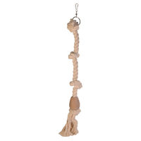 Produktbild von Trixie Kletterseil aus Baumwolle für Papageien und Großsittiche in Beige Natur - 0,37 kg