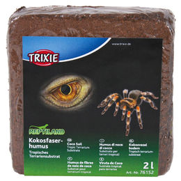 Trixie Kokosfaserhumus gepresstes Substrat für Reptilien 2 l - 2 l – Bild 1 von 7