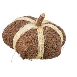 Produktbild von Trixie Kokosspielzeug Kürbis als Knabberspielzeug aus Naturmaterial für Kaninchen und Nager in Braun