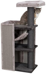 Trixie Kratzbaum Arianna 112 cm Grau mit Hängematte und Sisal Kratzfläche für Katzen – Bild 1 von 5