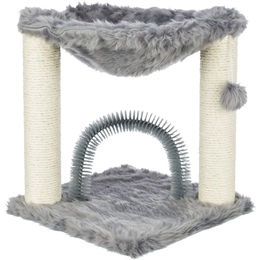 Trixie Kratzbaum Baza mit Bürste aus Sisal Grau 50 cm – Bild 1 von 7