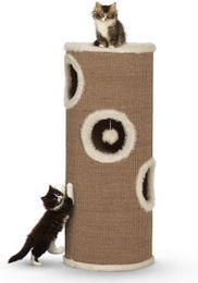 Trixie Kratzbaum Edoardo für Katzen in Braun und Beige mit Sisal 100 cm – Bild 1 von 6