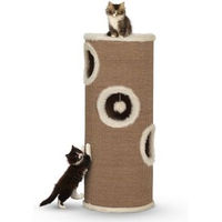 Produktbild von Trixie Kratzbaum Edoardo für Katzen in Braun und Beige mit Sisal 100 cm