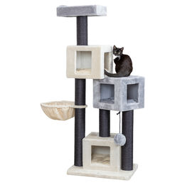 Trixie Kratzbaum Enzo für Katzen in Beige Grau Schwarz mit Sisal 156 cm – Bild 1 von 4