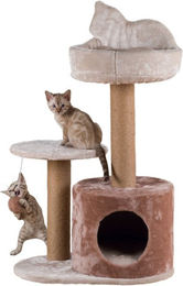 Produktbild von TRIXIE Kratzbaum Gianni für Katzen in Beige mit Plüschbezug 80 cm