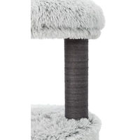 Produktbild von Trixie Kratzbaum Harvey für Katzen Grau 73 cm mit Plüsch