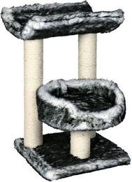 Trixie Kratzbaum Isaba Kletterbaum für Katzen und Kitten schwarz-weiß mit Sisal 62 cm – Bild 1 von 7
