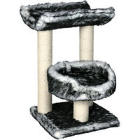 Produktbild von Trixie Kratzbaum Isaba Kletterbaum für Katzen und Kitten schwarz-weiß mit Sisal 62 cm