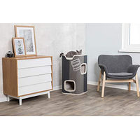 Produktbild von Trixie Kratzbaum Jorge Cat Tower Grau mit Sisal 38 x 38 x 78 cm