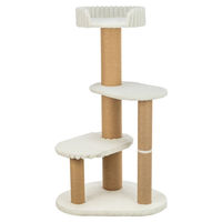 Produktbild von Trixie Kratzbaum Lonni für Katzen mit Plüschbezug in Beige, 132 cm