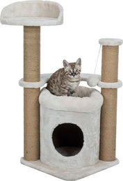 Trixie Kratzbaum Nayra beige aus Plüsch 83cm – Bild 1 von 4