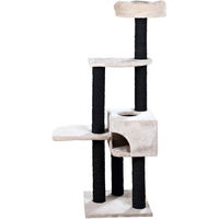 Produktbild von Trixie Kratzbaum Nita für Katzen in Grau aus Plüsch 147 cm