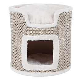 Trixie Kratzbaum Ria für Katzen mit Sisal in Grau und Natur 37 cm - 37 cm – Bild 1 von 5