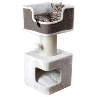 Produktbild von Trixie Kratzbaum XXL Ava für Katzen, weiß/grau, 86 cm