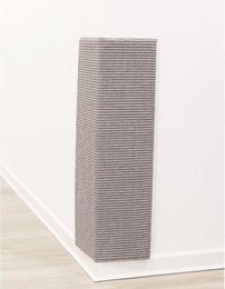 Trixie Kratzbaum XXL für Wände und Ecken aus Sisal und Plüsch Grau 38 x 75 cm – Bild 1 von 1