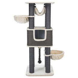 Trixie Kratzbaum XXL Humberto für Katzen in Creme und Grau mit Sisal 174 cm – Bild 1 von 3