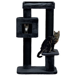 Trixie Kratzbaum XXL Izan für Katzen in Anthrazit 122 cm – Bild 1 von 6