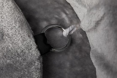 Trixie Kratzbaum XXL Klara grau mit Sisal 100 cm – Bild 1 von 5