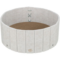 Produktbild von Trixie Kratzbett mit Filzrand und Katzenminze in Beige ø 38 x 16 cm