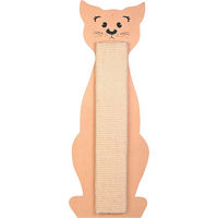 Produktbild von Trixie Kratzbrett für Katzen aus Holz mit Sisalteppich in Natur und Beige 21x58cm - 1 Stk.