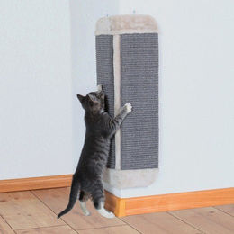 Trixie Kratzbrett für Katzen aus Sisal für Zimmerecken Grau 32 x 60 cm - 1 Stk. – Bild 1 von 3