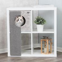 Produktbild von Trixie Kratzbrett Höhle für Katzen Grau aus Polyester