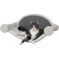 Produktbild von Trixie Kratzmatte aus Sisal zur Wandmontage für Katzen weiß/grau 54 x 28 x 33 cm