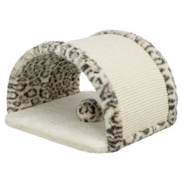 Trixie Kratzmatte Leo für Katzen mit Plüschfläche in Beige und Braun – Bild 1 von 7