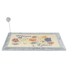Produktbild von Trixie Kratzmatte Mimi mit Spielzeug aus Sisal grau