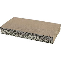 Produktbild von Trixie Kratzpappe Leo Kratzbrett für Katzen mit Katzenminze 2er Set 44 x 6 x 25 cm