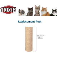 Produktbild von Trixie Kratzsäule Ersatzstamm aus Holz für kleine bis mittelgroße Katzen in Beige 9x30cm
