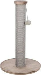 Trixie Kratzsäule Livia für Katzen mit Seil in Beige und Grau – Bild 1 von 2
