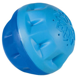 Trixie Kühl-Ball Hundespielzeug aus TPR Blau für Welpen ø 8cm - 1 Stk. – Bild 1 von 2