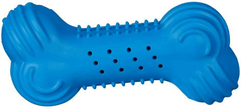 Trixie Kühl-Knochen Kauspielzeug aus Naturkautschuk für Welpen - 11 cm – Bild 1 von 9