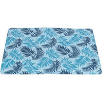 Produktbild von Trixie Kühlmatte für Hunde Palmenblätter Blau Größe S 50 x 40 cm