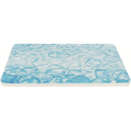 Produktbild von Trixie Kühlplatte aus Keramik für Hamster Blau Weiß 20 x 15 cm