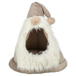 Produktbild von Trixie Kuschelhöhle Wichtel für Hunde in Beige aus Polyester