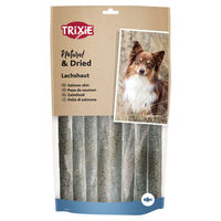 Produktbild von Trixie Lachshaut Trockenfleisch für Hunde 6 x 150 g