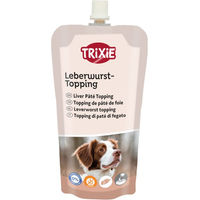 Produktbild von Trixie Leberwurst-Topping Hund Schwein und Geflügel glutenfrei und ohne Zucker 300 ml - 300 ml