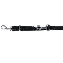 Produktbild von TRIXIE Leder Hundeleine Schwarz Small/Medium - 2,5 m