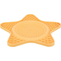 Produktbild von Trixie Lick'n'Snack Schleckmatte aus Silikon Gelb für Hunde - 23,5 cm