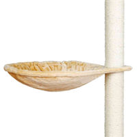 Produktbild von Trixie Liegemulde für Kratzbäume aus Plüsch für Katzen in Beige Ø 45cm - 1 Stk.